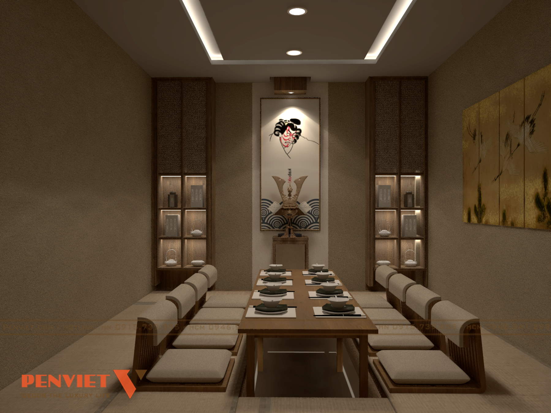 Thiết Kế Nhà Hàng Sushi Sawano – Không Gian Ẩm Thực Nhật Bản Giữa Lòng Bến Cát VIEW 40