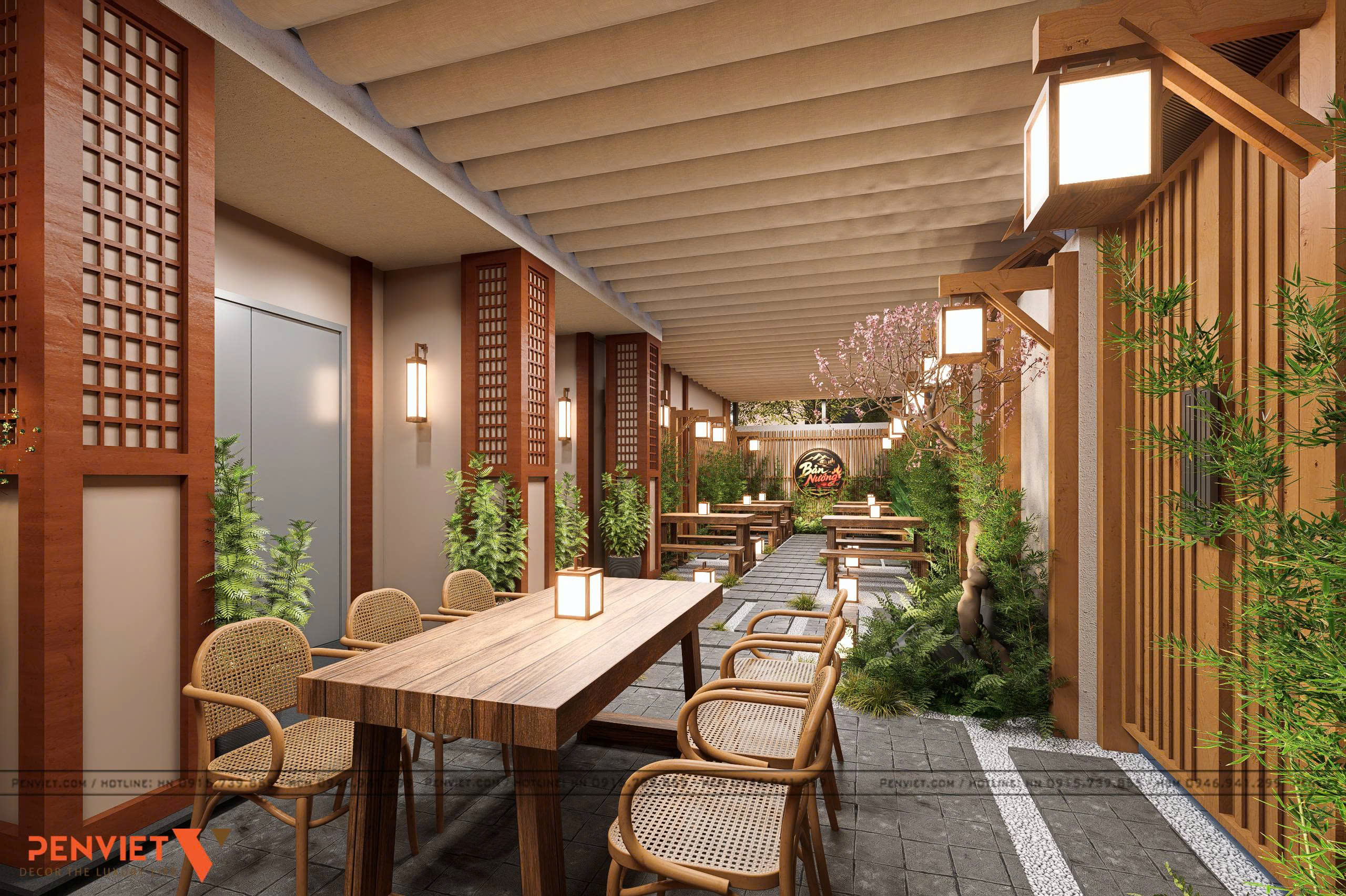 Thiết kế nhà hàng Bản Nướng tại Vinhomes Tuyên Quang – Đậm chất Tây Bắc, trọn vị sum vầy 1787306606786 284843239320663460 g826488797722916399 ed026c1c6f8e62d6243d03eb4013e0c1