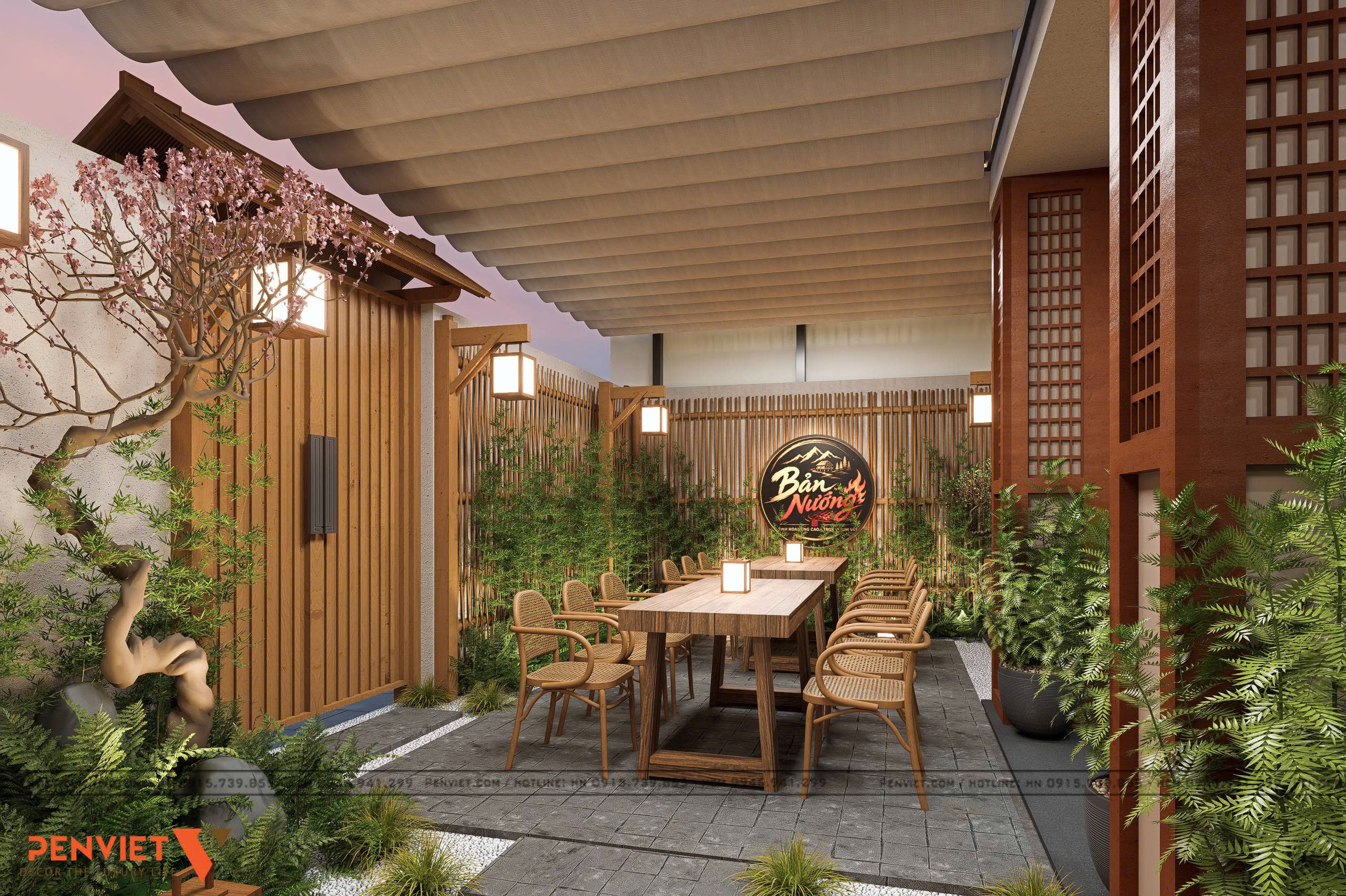 Thiết kế nhà hàng Bản Nướng tại Vinhomes Tuyên Quang – Đậm chất Tây Bắc, trọn vị sum vầy 1787306611567 284843239320663460 g826488797722916399 0bf2aa854c9b76a633bc79331487eefb