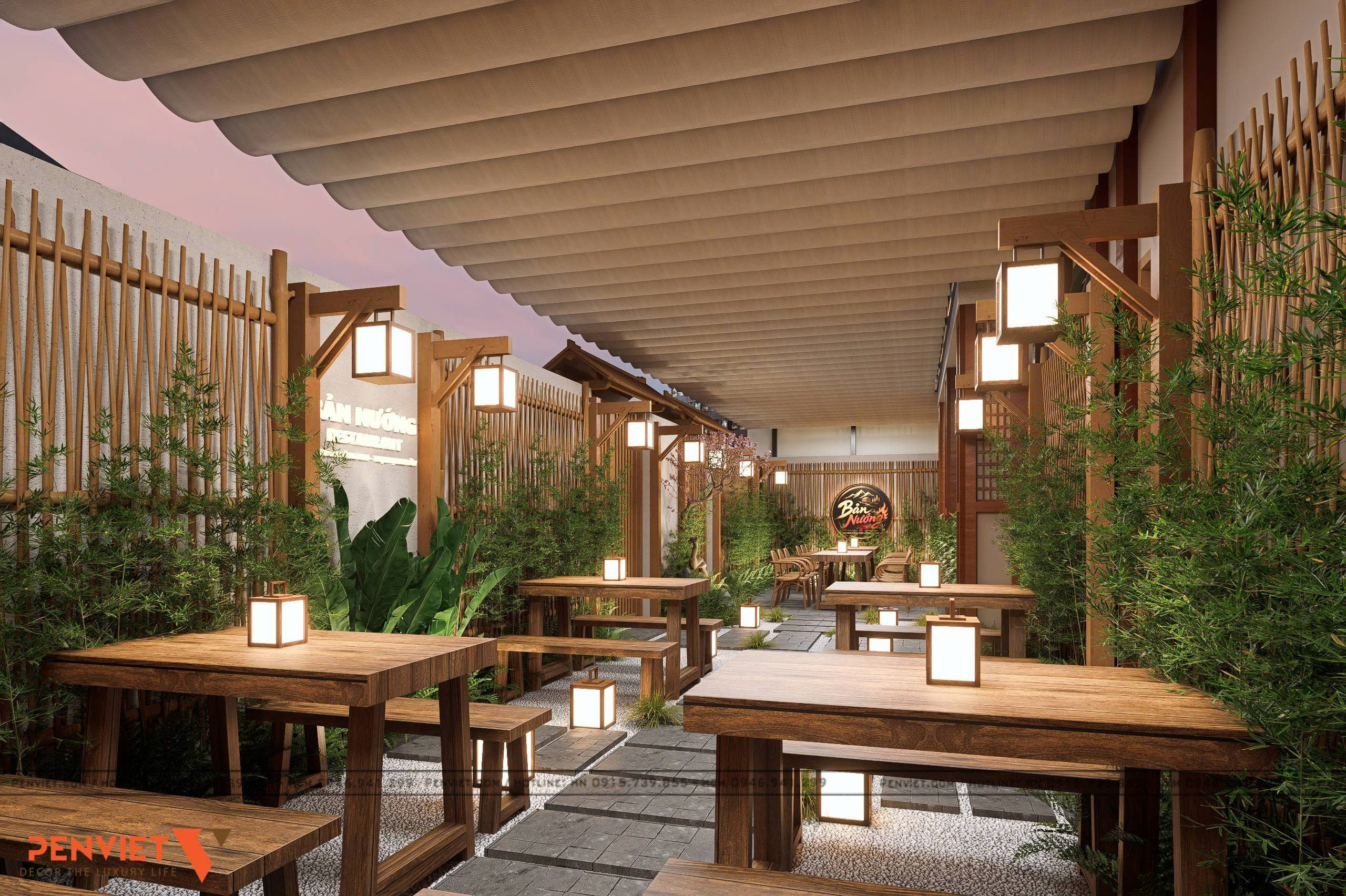 Thiết kế nhà hàng Bản Nướng tại Vinhomes Tuyên Quang – Đậm chất Tây Bắc, trọn vị sum vầy 1787306611569 284843239320663460 g826488797722916399 3aae0ee2f550dcd9edeff766da22d57a